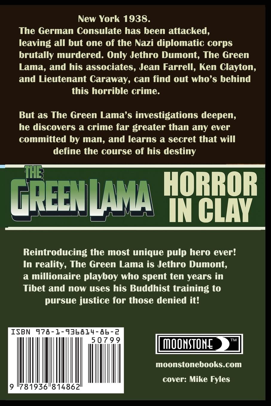 Rückseitencover The Green Lama