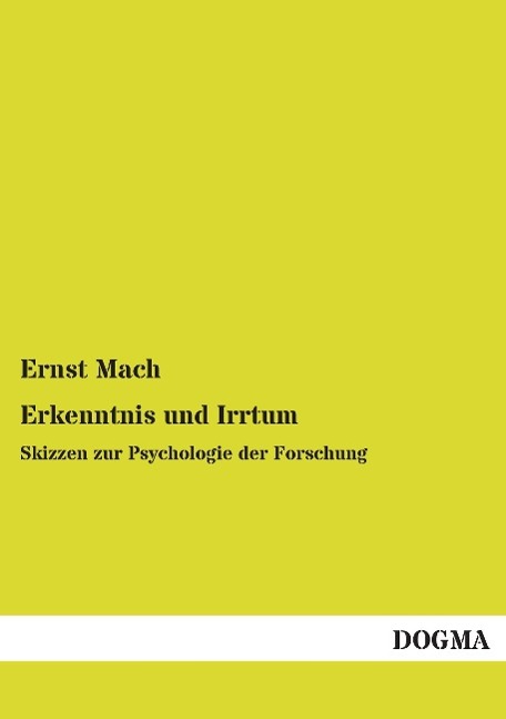 Vorderes Coverbild Erkenntnis und Irrtum