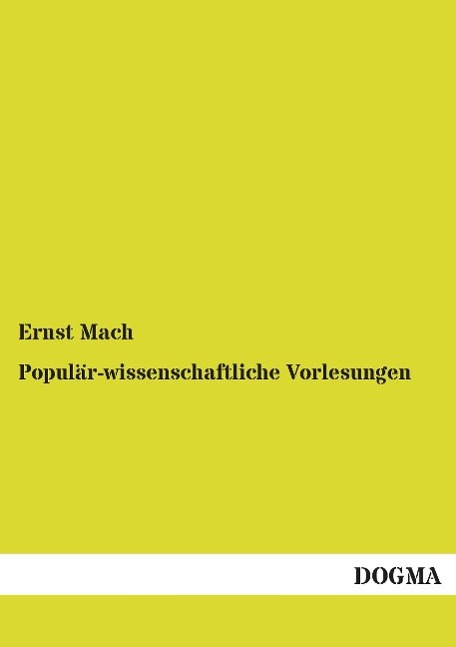 Vorderes Coverbild Populär-wissenschaftliche Vorlesungen