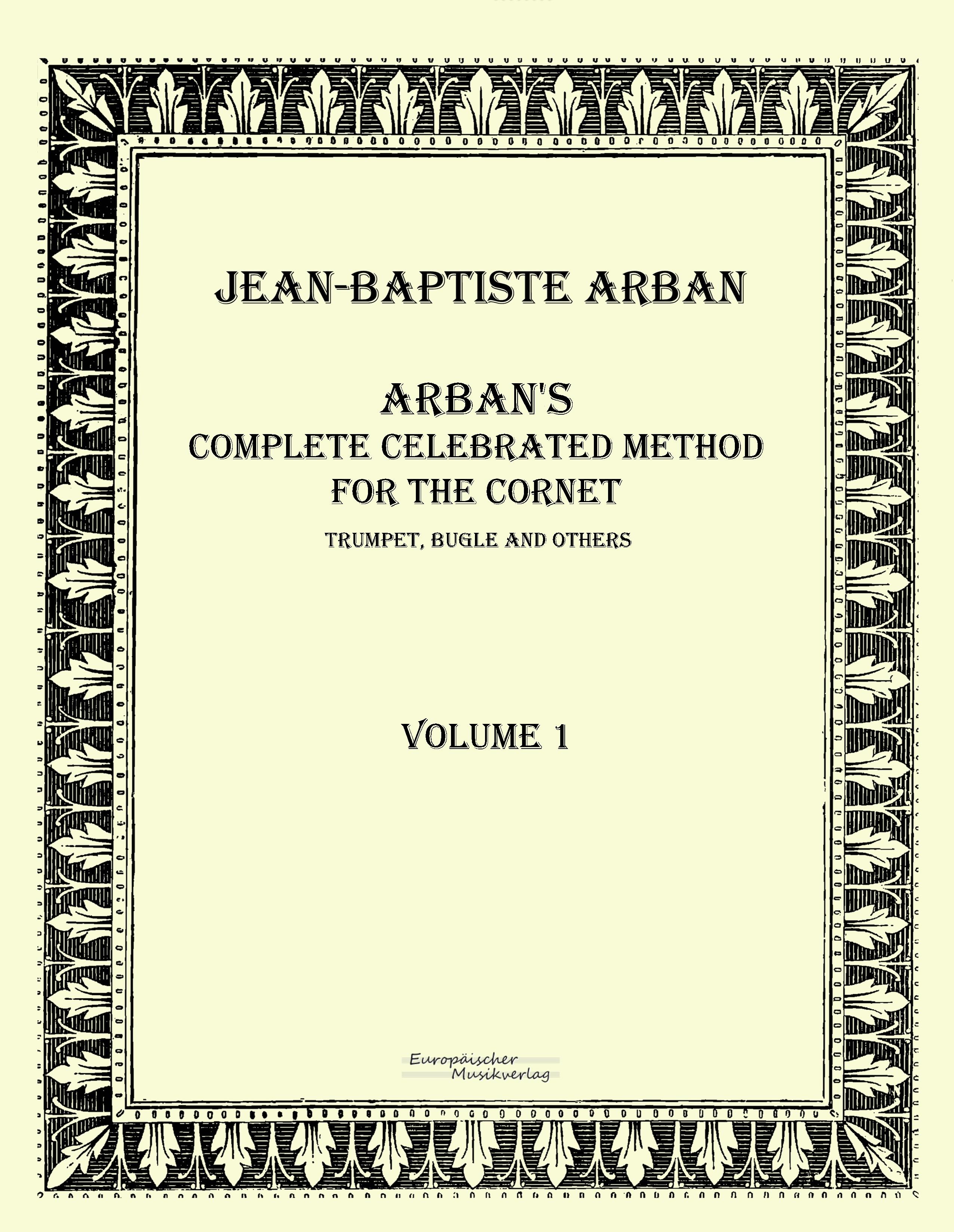 Vorderes Coverbild Arban´s complete celebrated method for the cornet