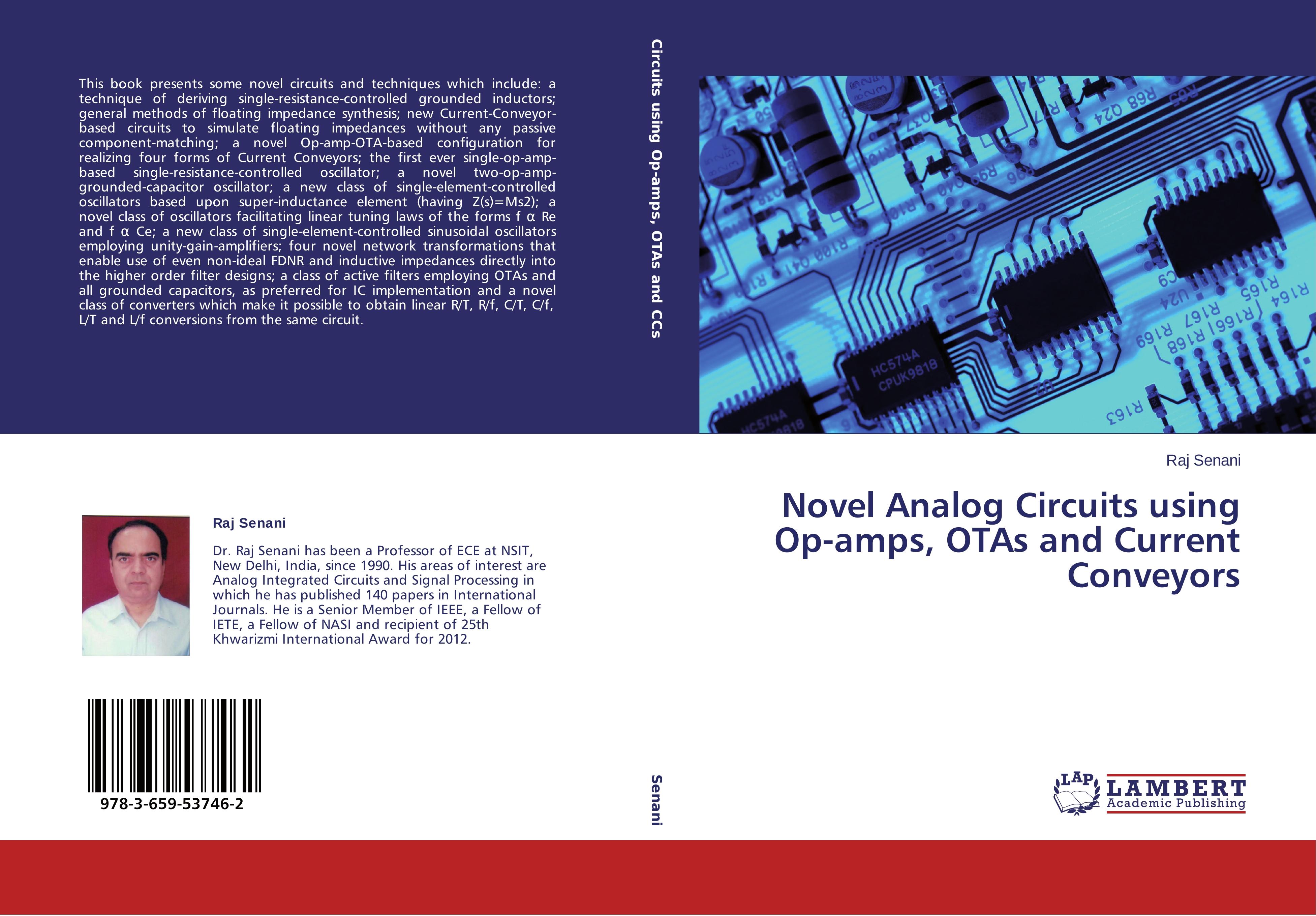 Vorderes Coverbild Novel Analog Circuits using Op-amps, OTAs and Current Conveyors