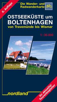 Vorderes Coverbild Ostseeküste um Boltenhagen 1 : 35 000