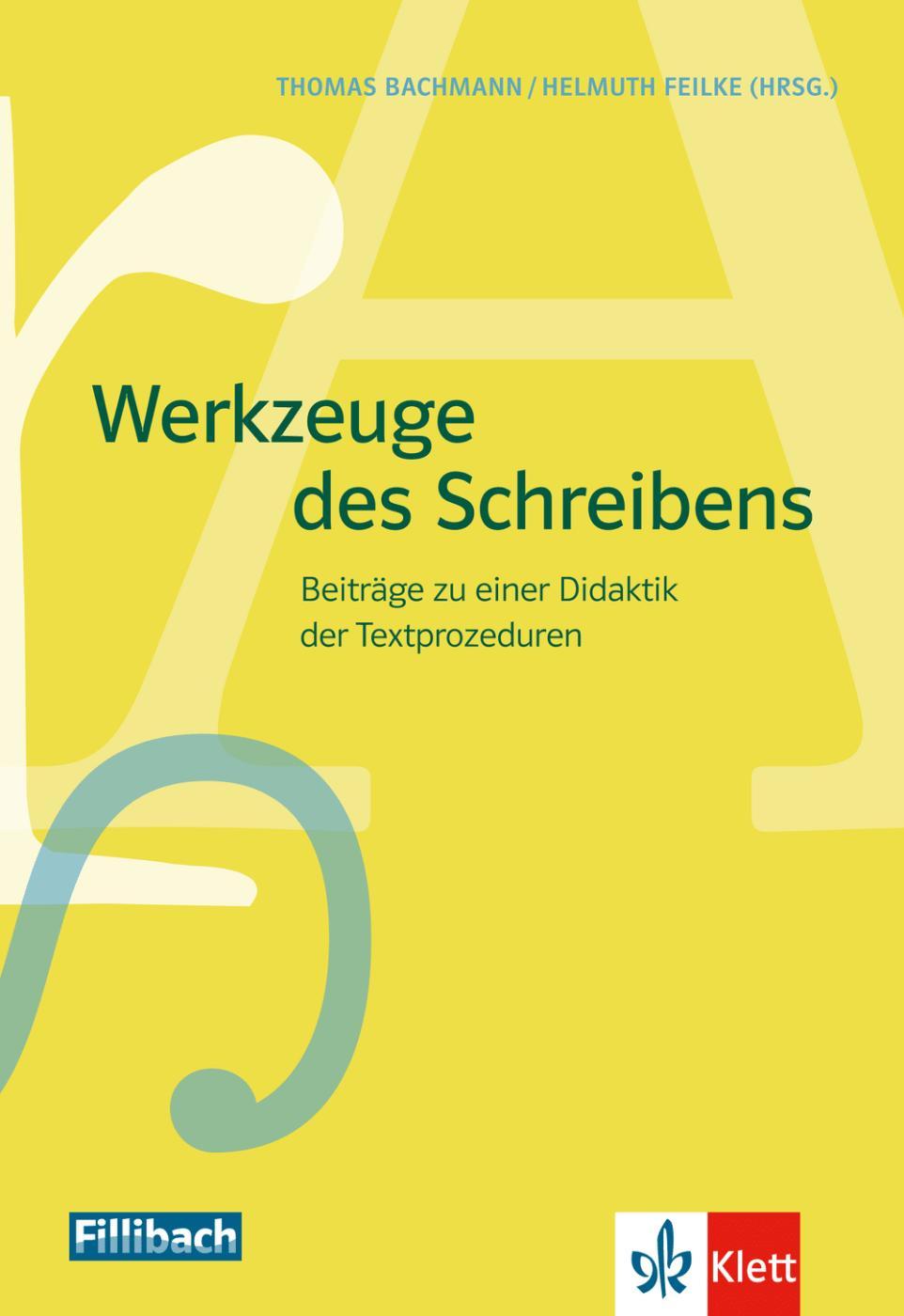 Vorderes Coverbild Werkzeuge des Schreibens