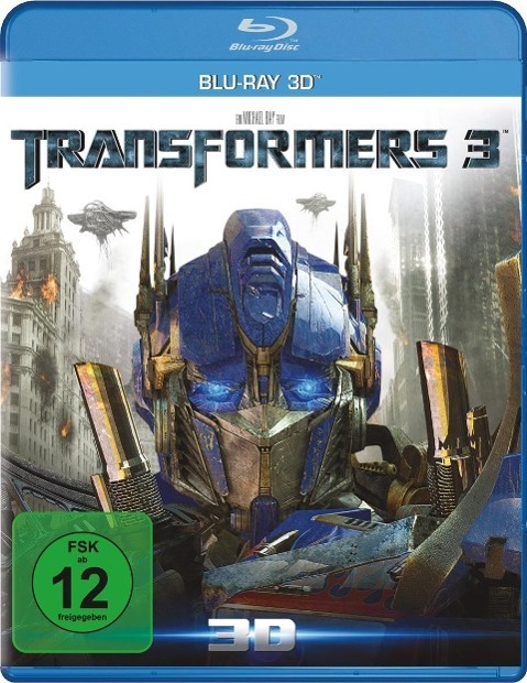 Vorderes Coverbild Transformers 3 3D