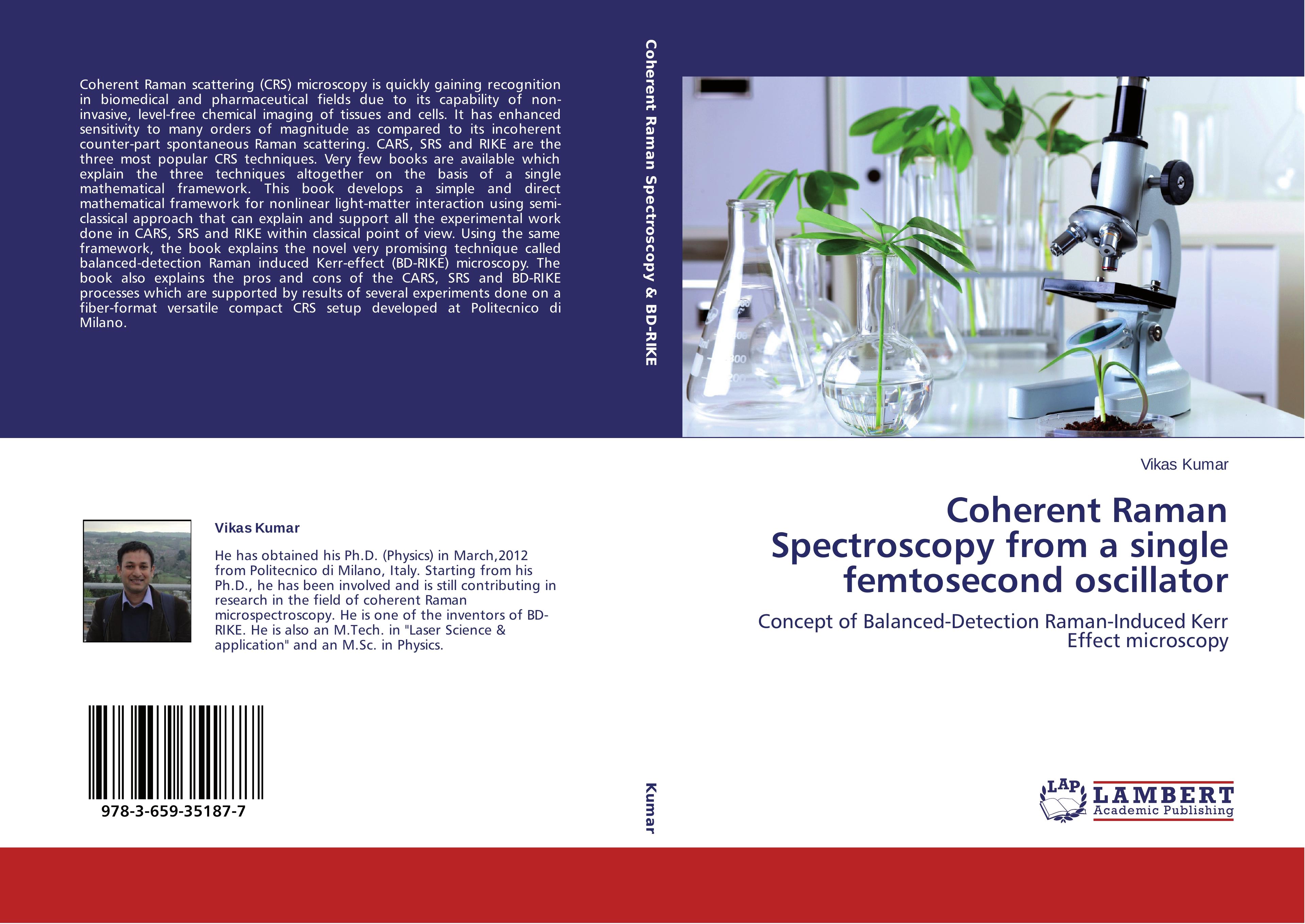 Vorderes Coverbild Coherent Raman Spectroscopy from a single femtosecond oscillator