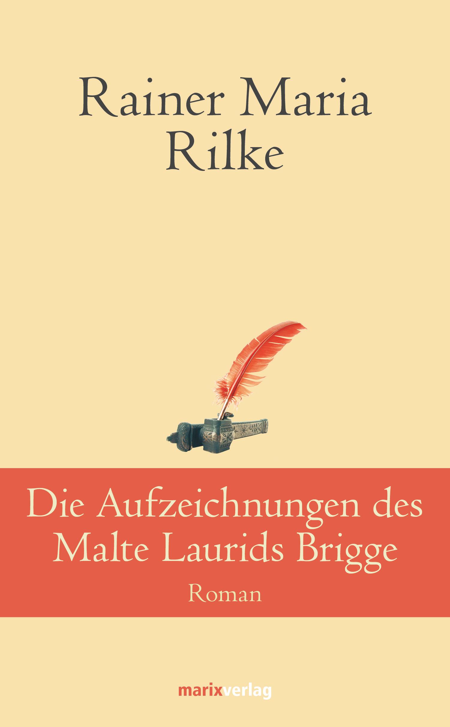 Vorderes Coverbild Die Aufzeichnungen des Malte Laurids Brigge