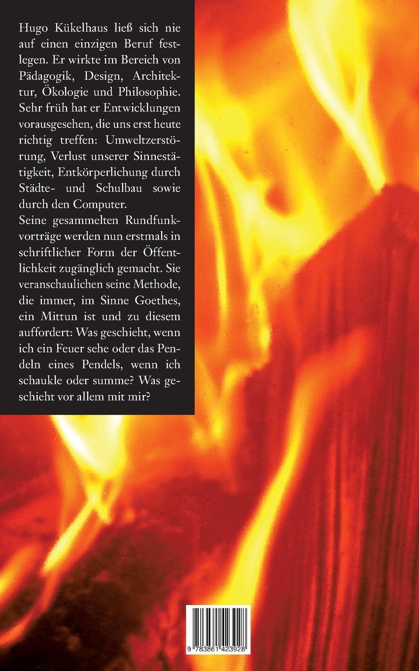 Rückseitencover Das Erlebnis des Feuers