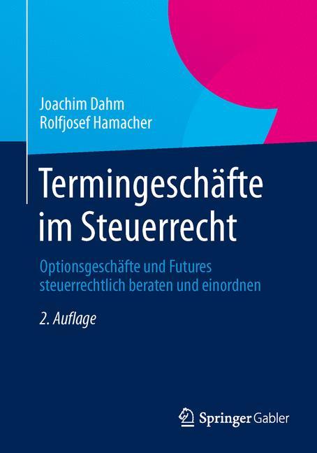 Vorderes Coverbild Termingeschäfte im Steuerrecht