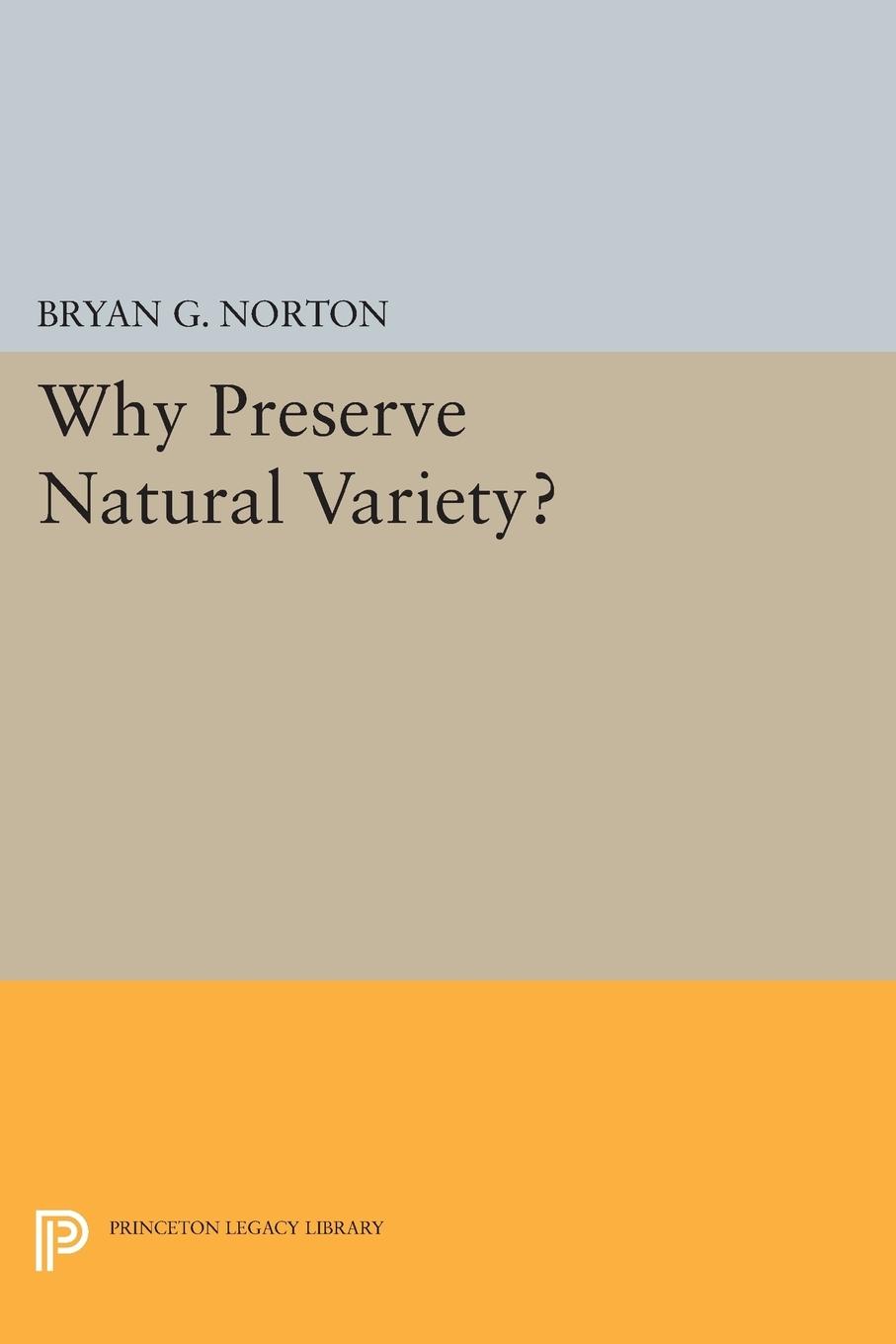 Vorderes Coverbild Why Preserve Natural Variety?
