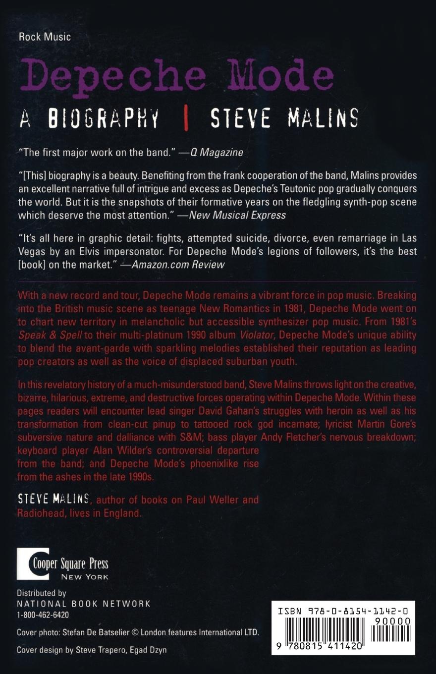 Rückseitencover Depeche Mode