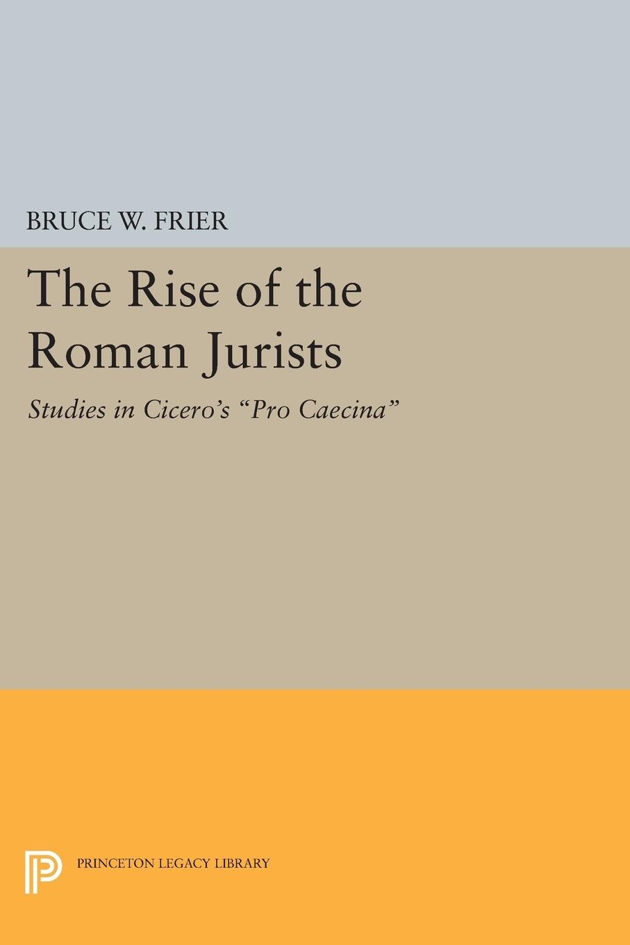 Vorderes Coverbild The Rise of the Roman Jurists