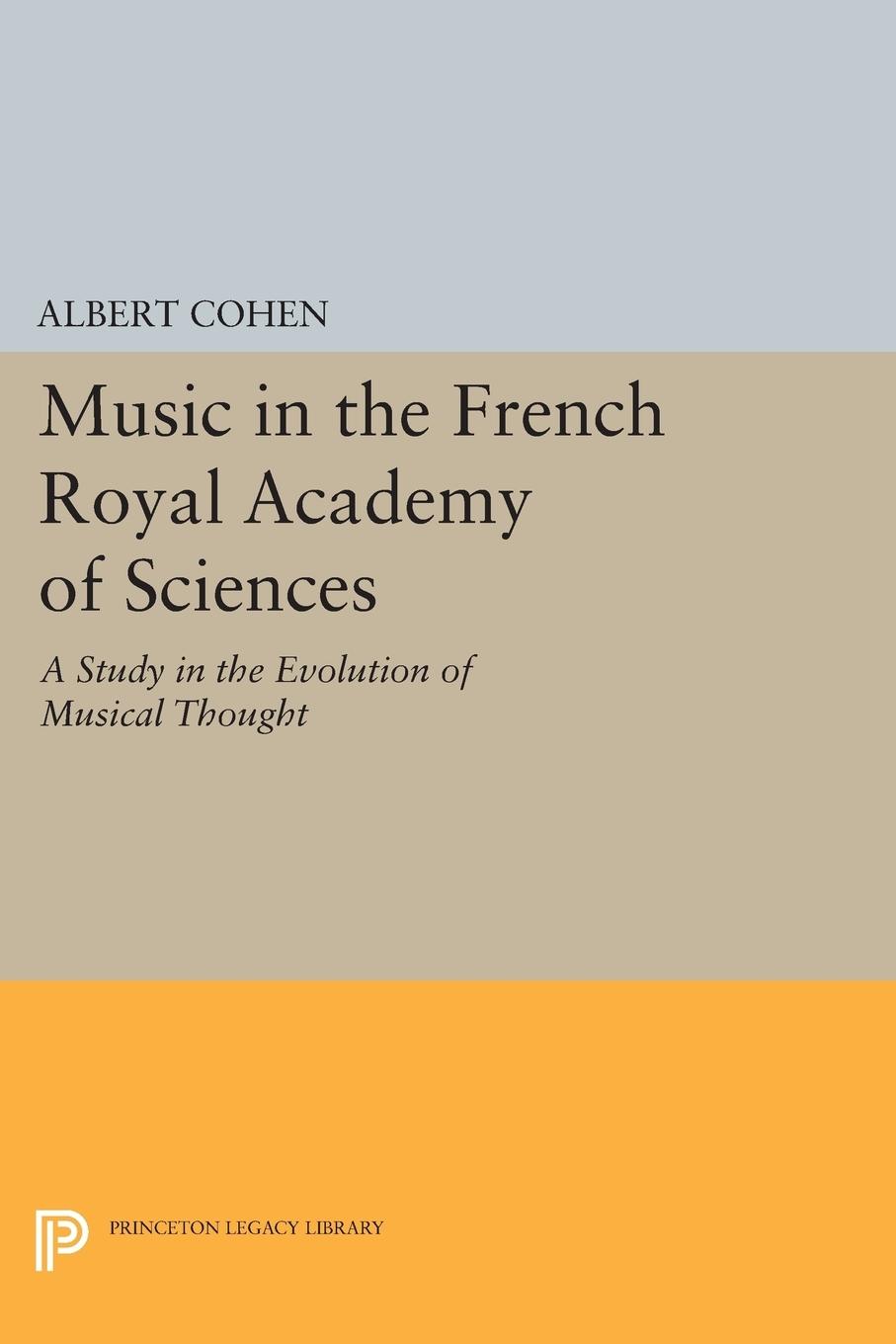 Vorderes Coverbild Music in the French Royal Academy of Sciences