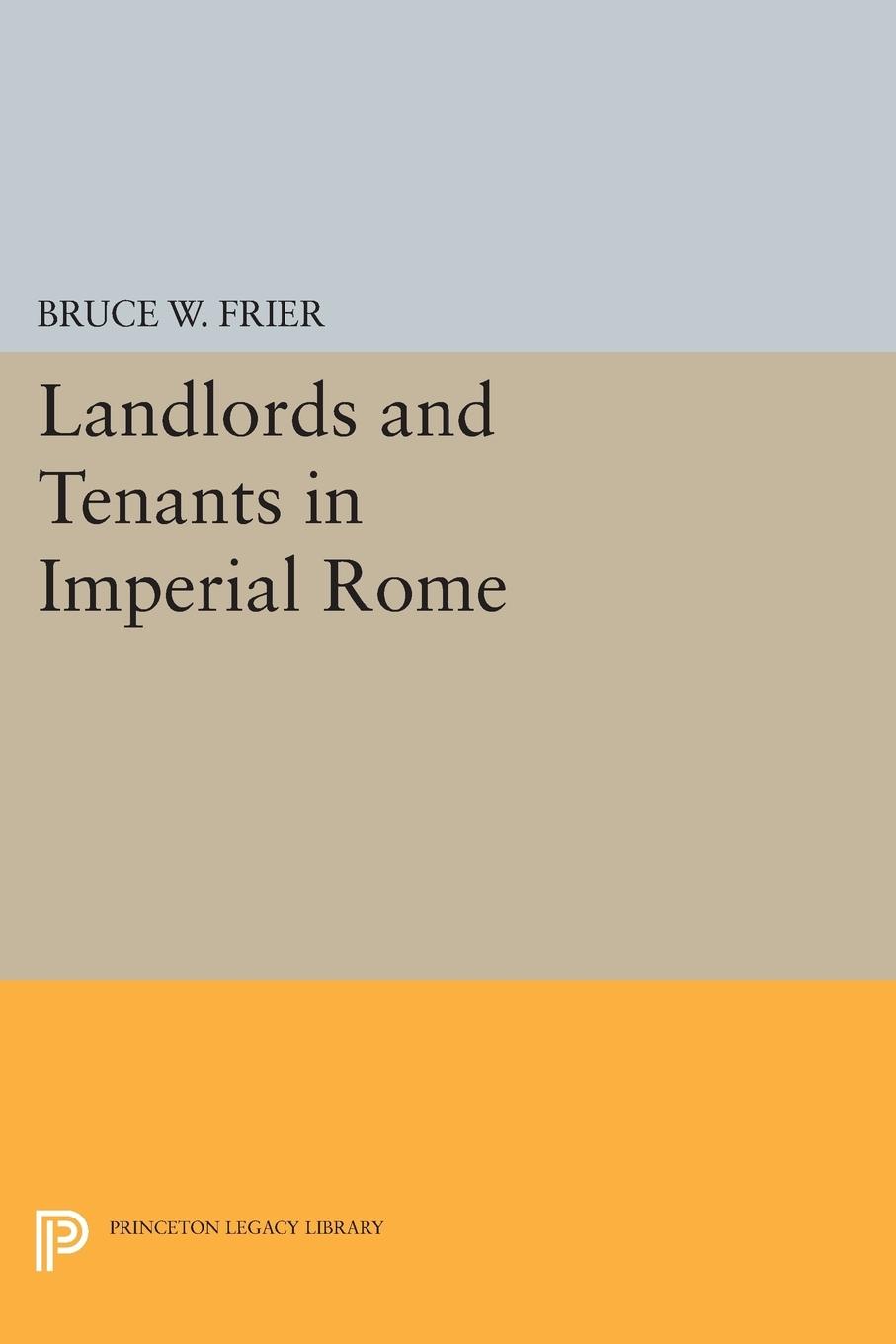 Vorderes Coverbild Landlords and Tenants in Imperial Rome