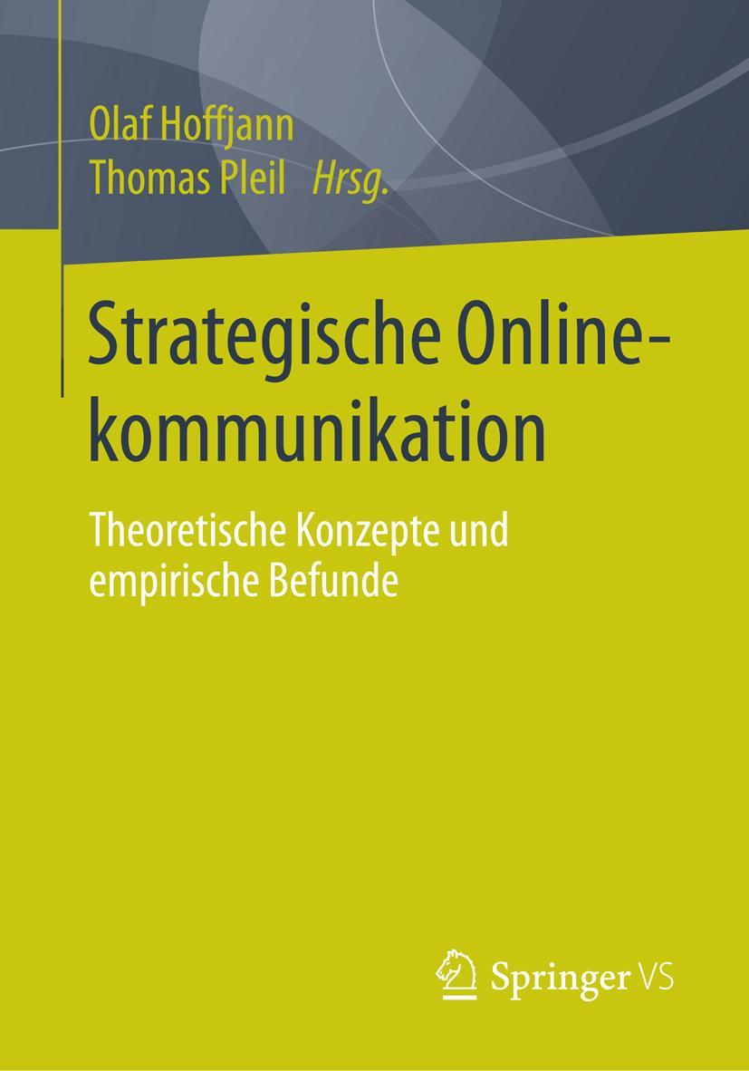 Vorderes Coverbild Strategische Onlinekommunikation