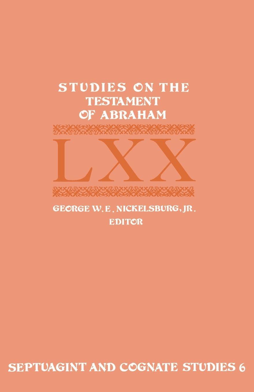 Vorderes Coverbild Studies on the Testament of Abraham