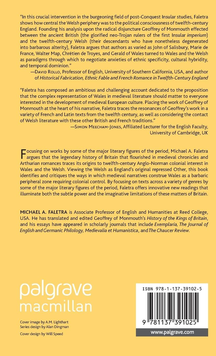 Rückseitencover Wales and the Medieval Colonial Imagination