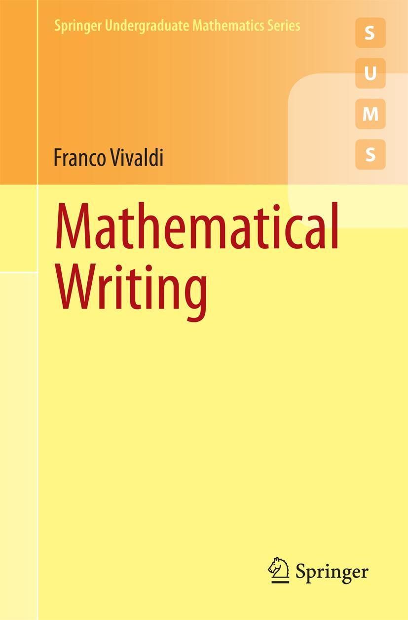 Vorderes Coverbild Mathematical Writing