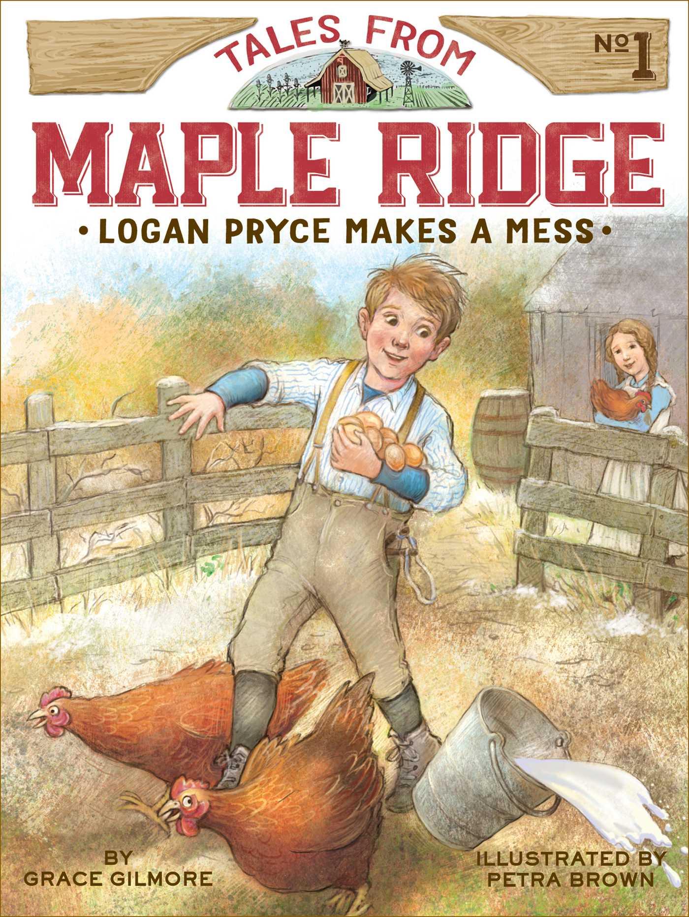 Vorderes Coverbild Logan Pryce Makes a Mess