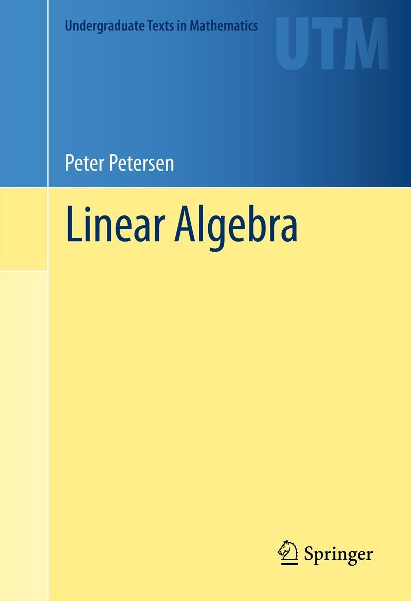 Vorderes Coverbild Linear Algebra