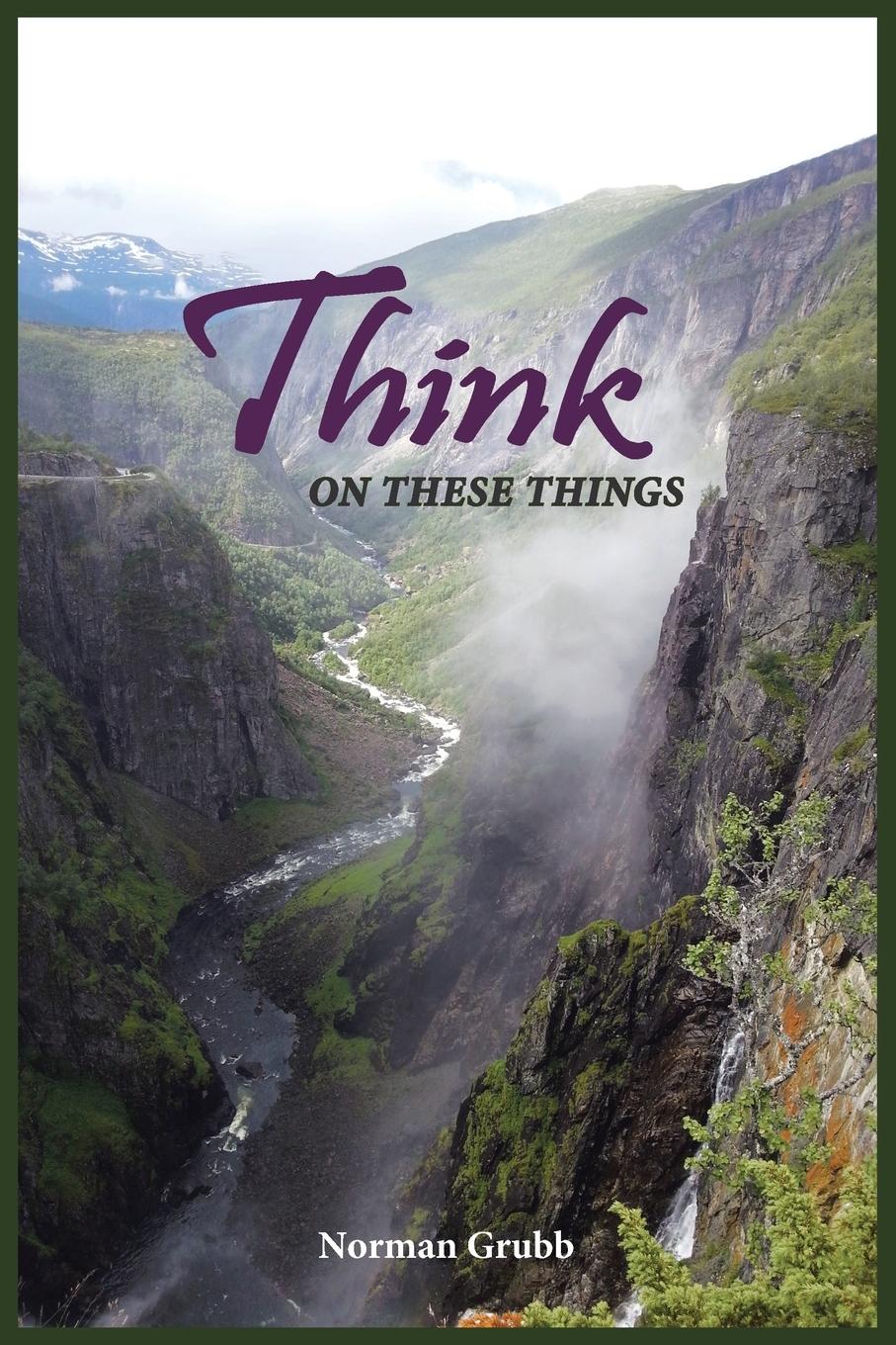Vorderes Coverbild Think on These Things
