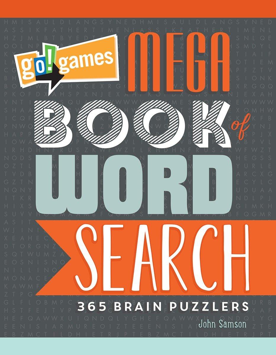 Vorderes Coverbild Go!games Mega Book of Word Search