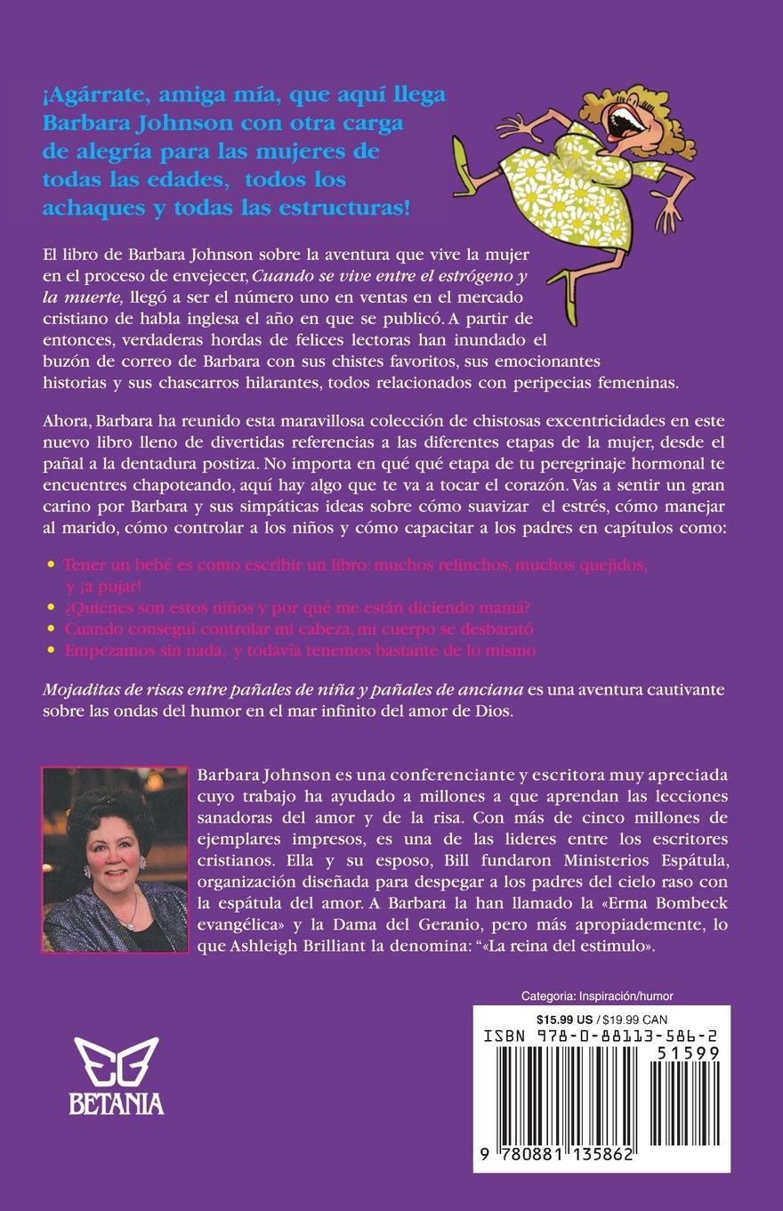 Rückseitencover Mojaditas de Risa Entre Panales de Nina y Panales de Anciana