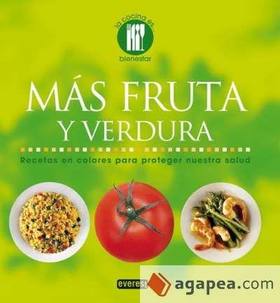 Vorderes Coverbild Más fruta y verdura