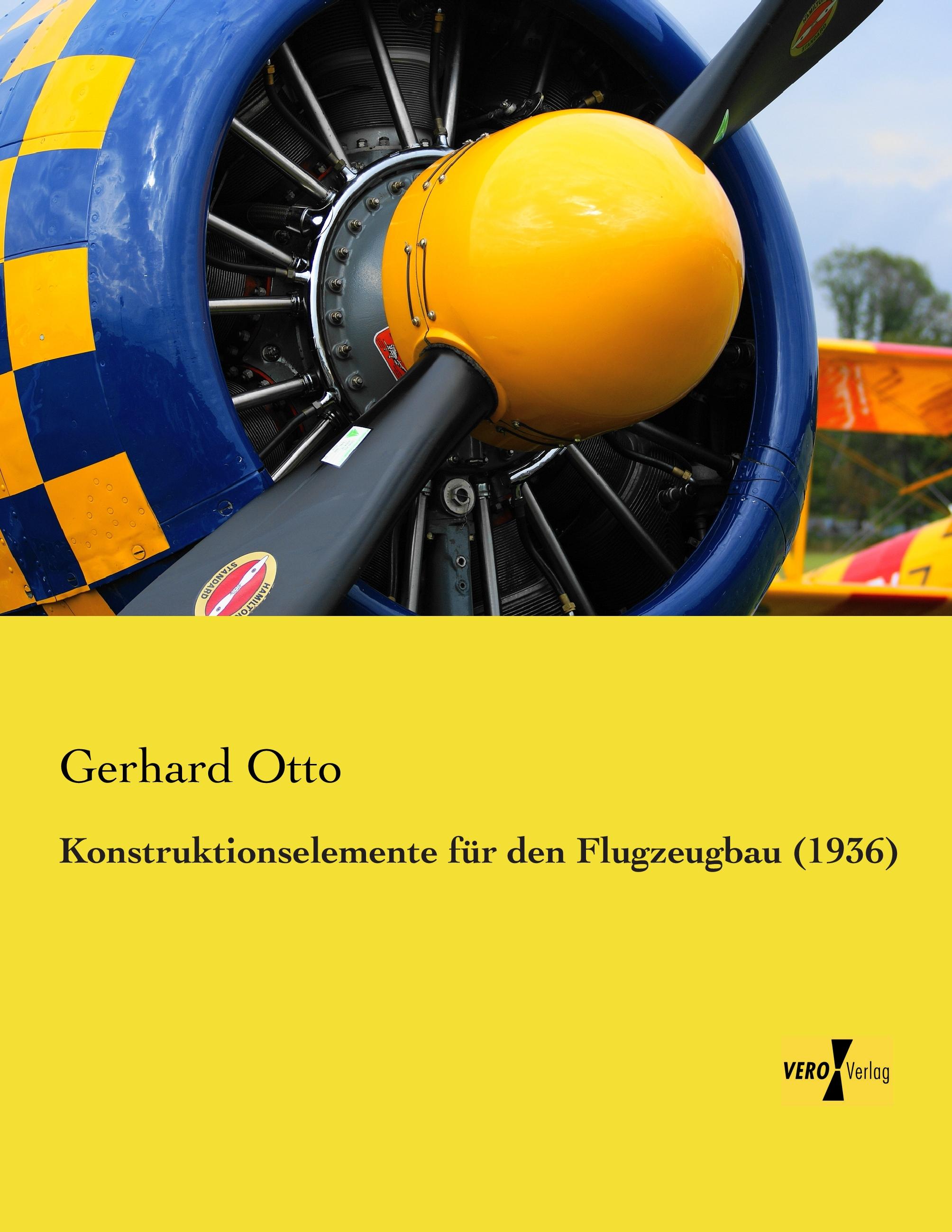 Vorderes Coverbild Konstruktionselemente für den Flugzeugbau (1936)