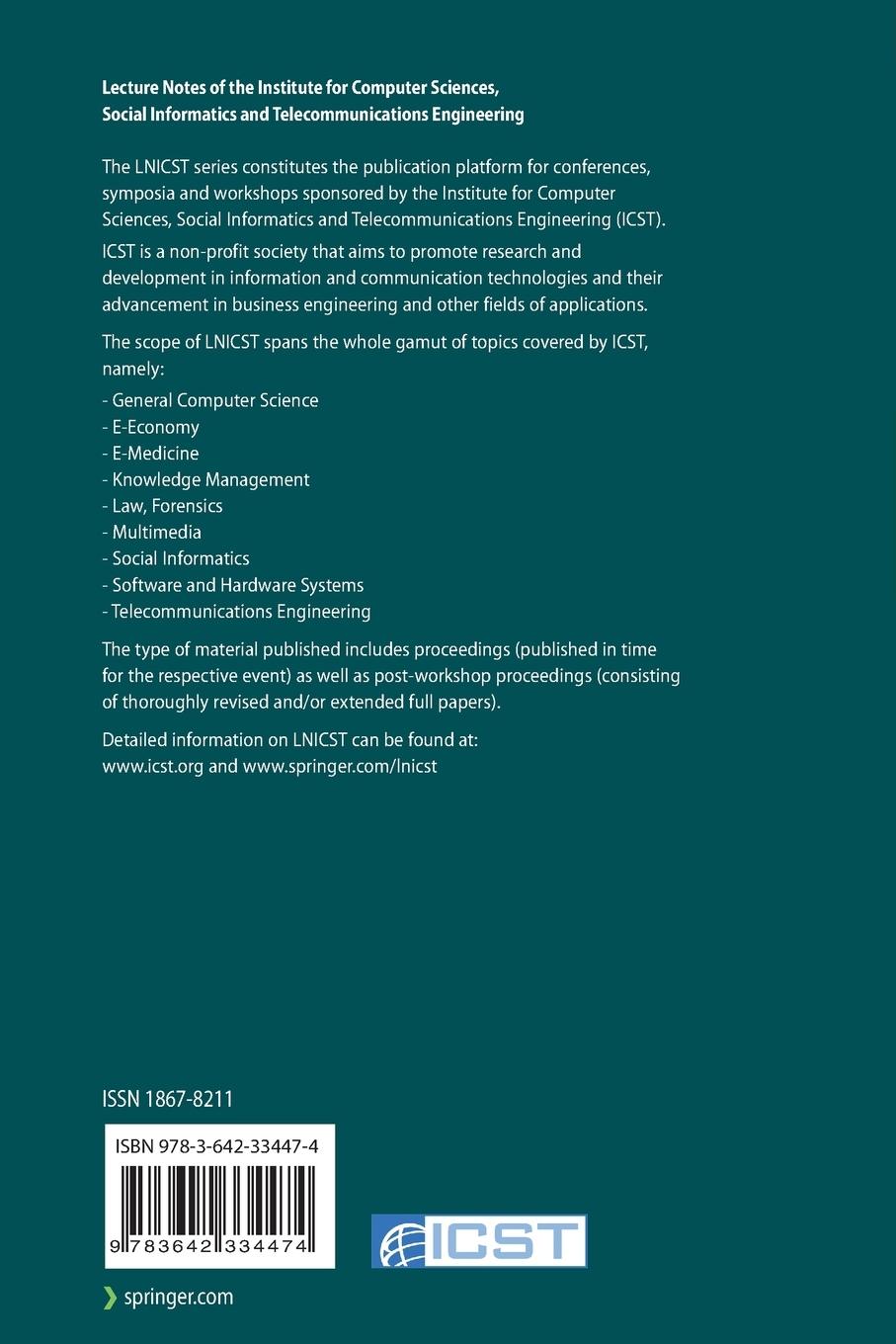 Rückseitencover Global Security, Safety, and Sustainability