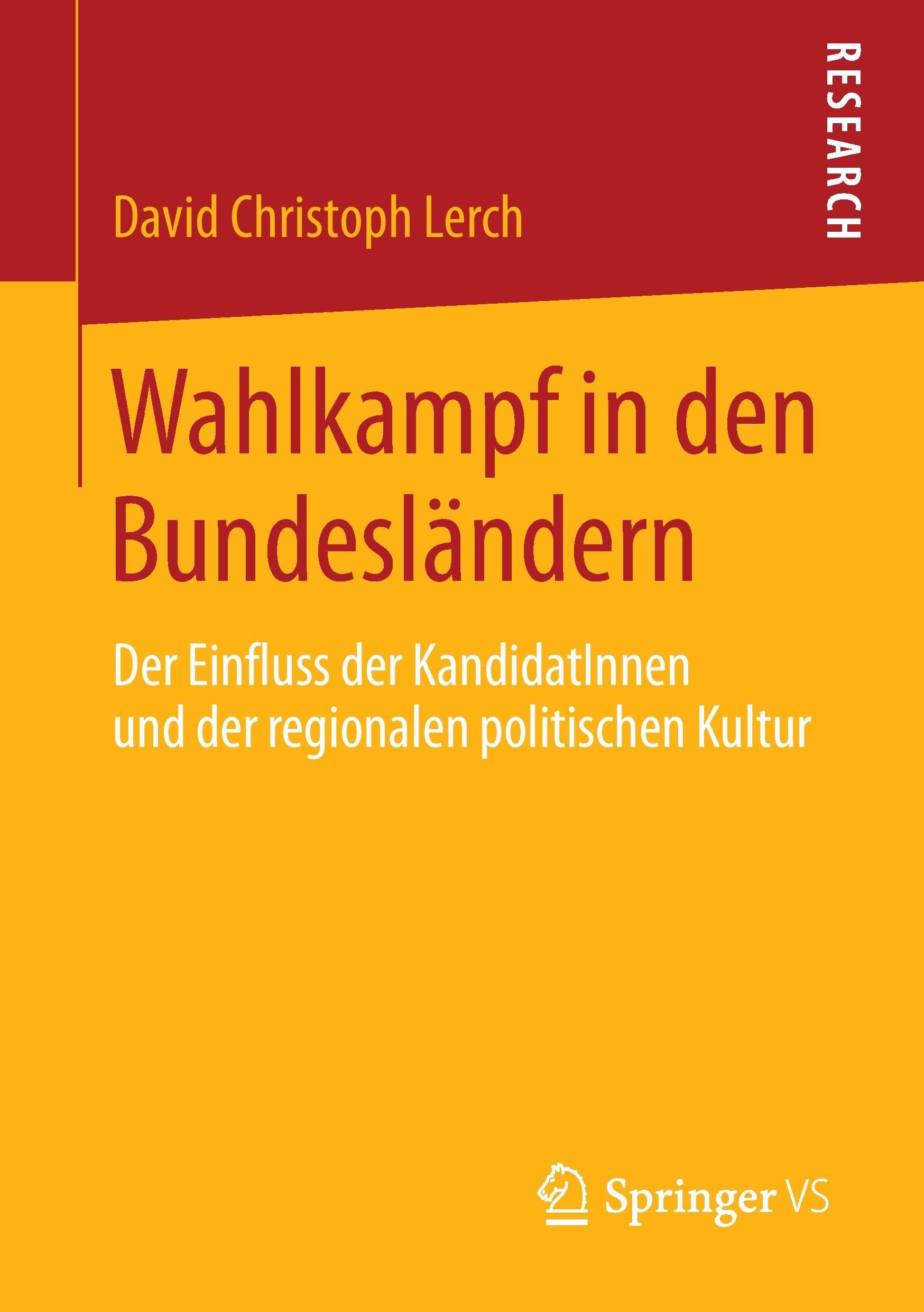Vorderes Coverbild Wahlkampf in den Bundesländern
