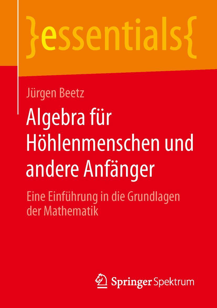 Vorderes Coverbild Algebra für Höhlenmenschen und andere Anfänger