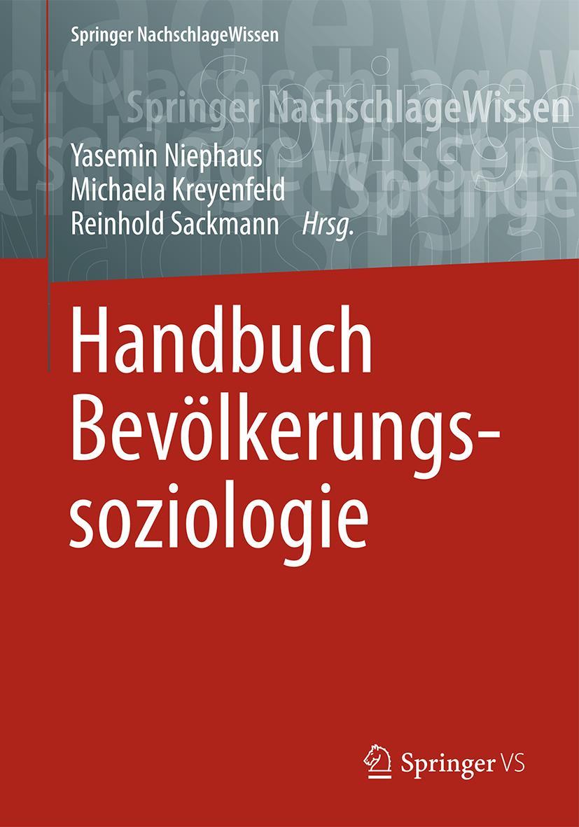 Vorderes Coverbild Handbuch Bevölkerungssoziologie