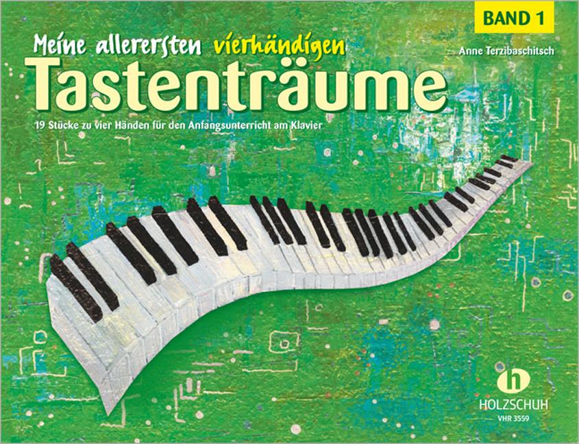 Vorderes Coverbild Meine allerersten vierhändigen Tastenträume 1