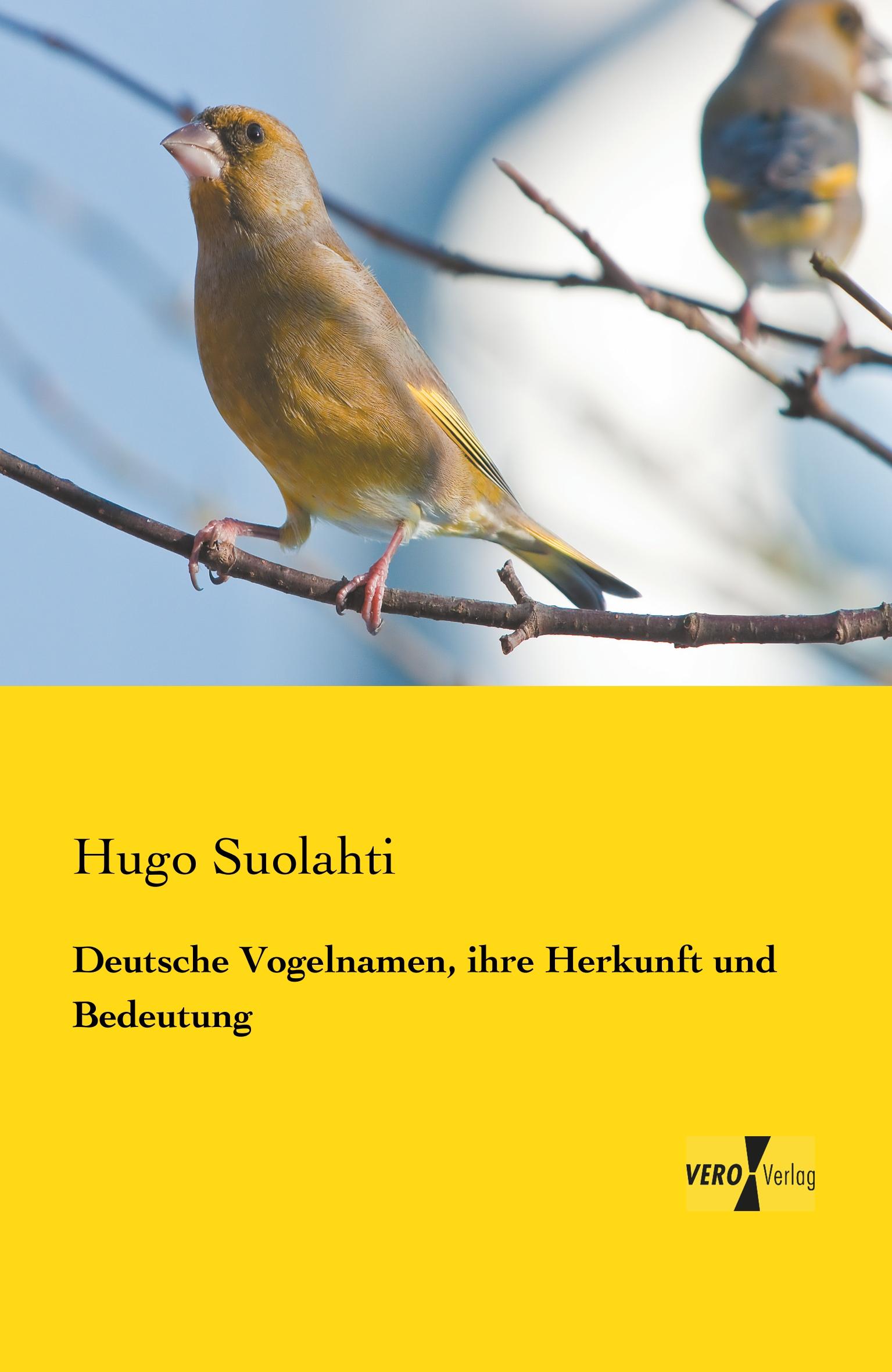 Vorderes Coverbild Deutsche Vogelnamen, ihre Herkunft und Bedeutung