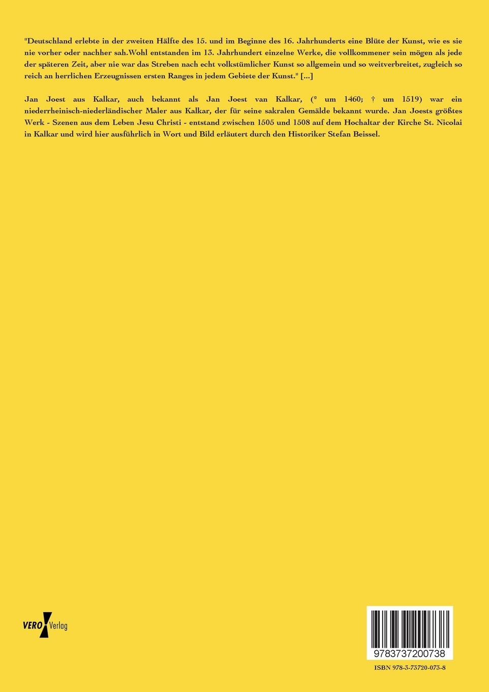 Rückseitencover Das Leben Jesu Christi