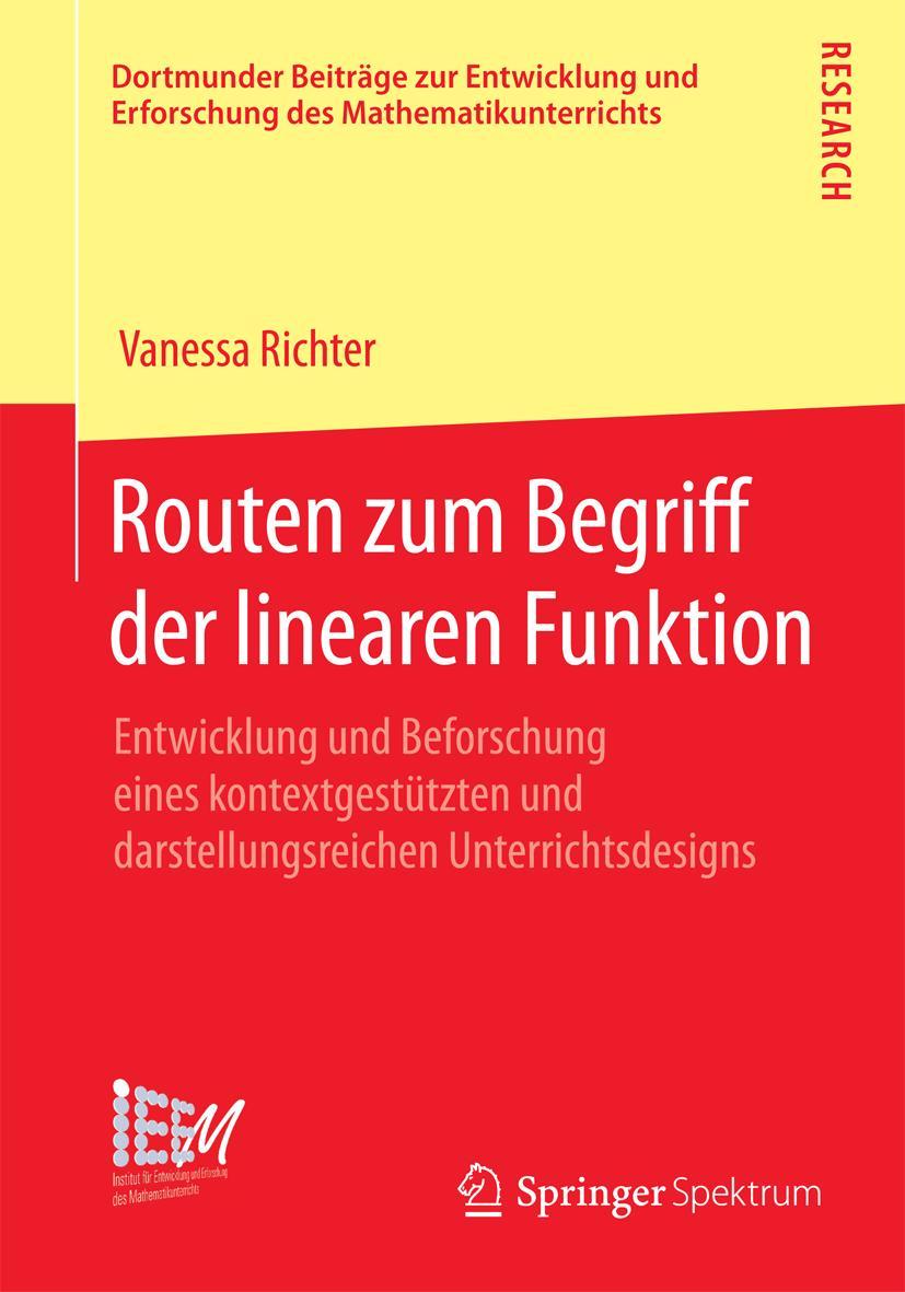 Vorderes Coverbild Routen zum Begriff der linearen Funktion