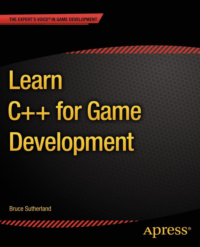 Vorderes Coverbild Learn C++ for Game Development