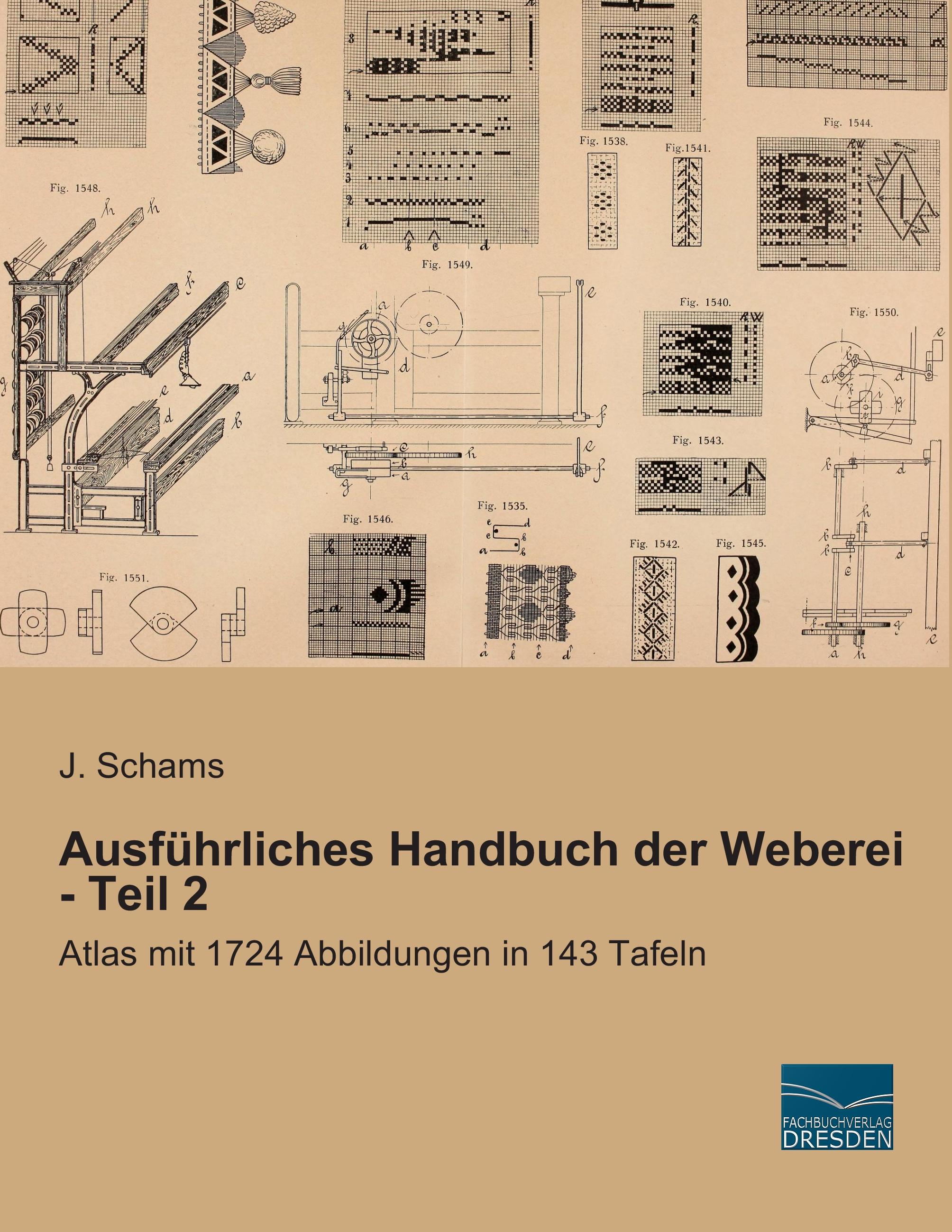 Vorderes Coverbild Ausführliches Handbuch der Weberei - Teil 2