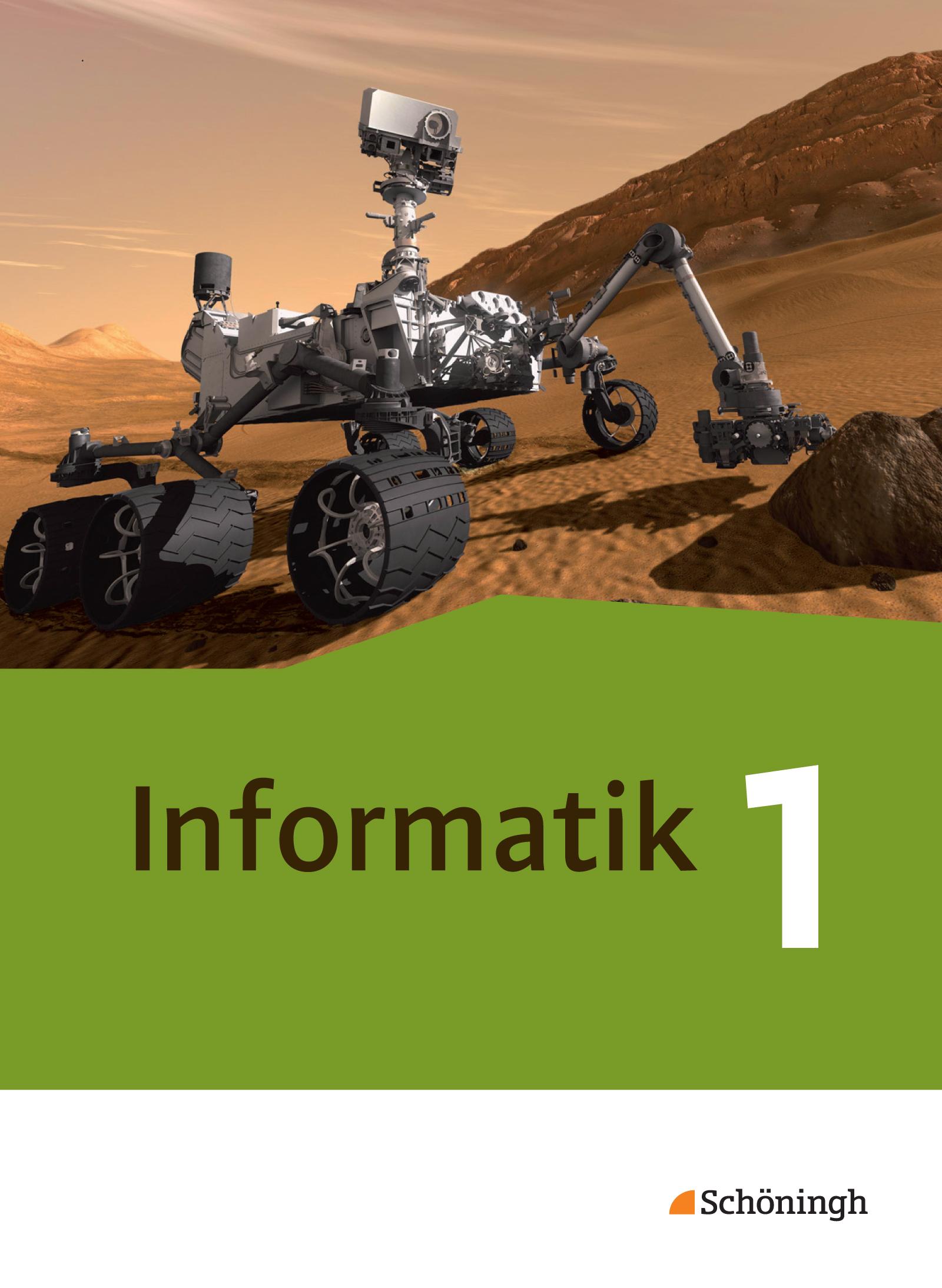 Vorderes Coverbild Informatik 1. Schulbuch Neubearbeitung