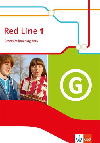 Vorderes Coverbild Red Line 1. Grammatiktraining aktiv. Ausgabe 2014