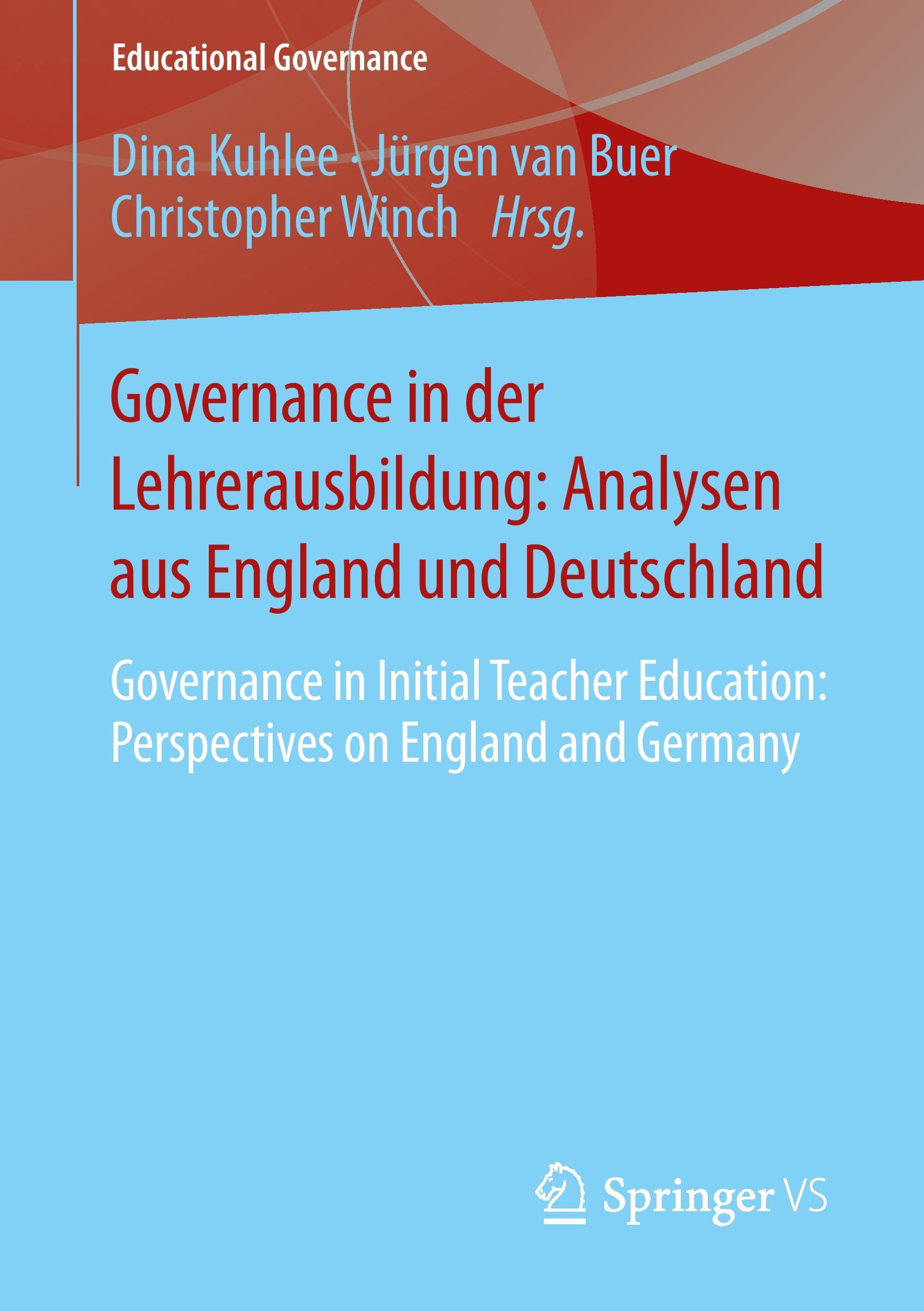 Vorderes Coverbild Governance in der Lehrerausbildung: Analysen aus England und Deutschland