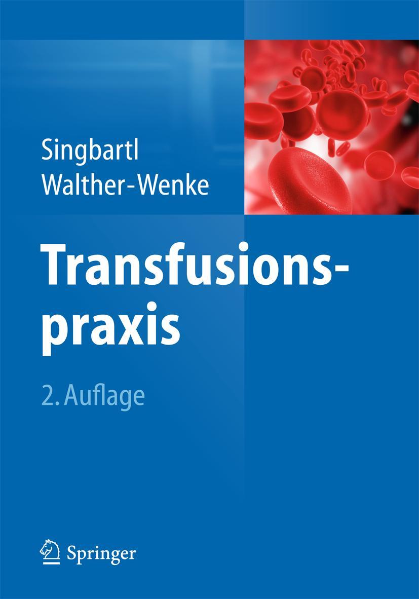 Vorderes Coverbild Transfusionspraxis