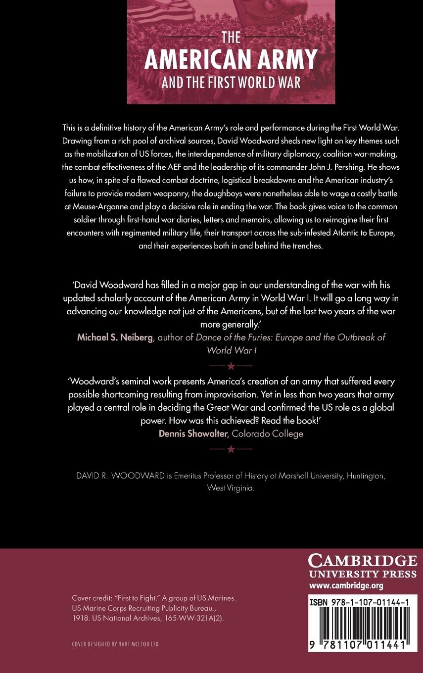 Rückseitencover The American Army and the First World War