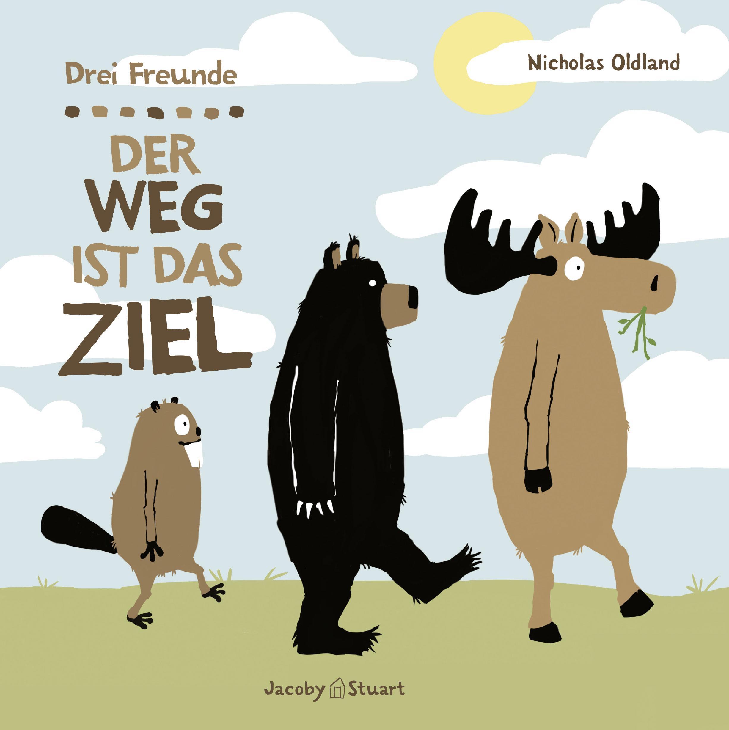 Vorderes Coverbild Drei Freunde: Der Weg ist das Ziel