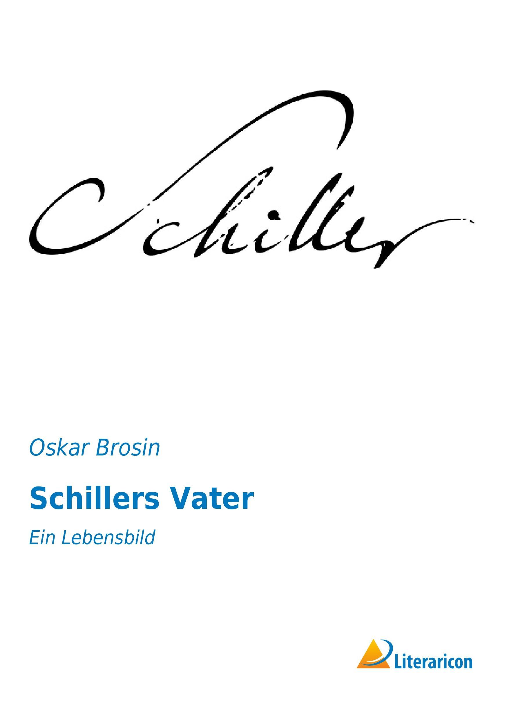 Vorderes Coverbild Schillers Vater