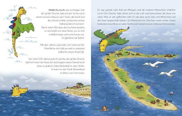 Beispielinhalt (Bild) Die Geschichte vom kleinen Drachen Sylti