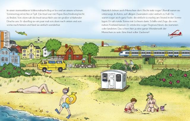 Beispielinhalt (Bild) Die Geschichte vom kleinen Drachen Sylti