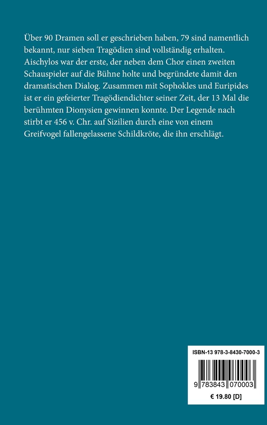 Rückseitencover Der gefesselte Prometheus
