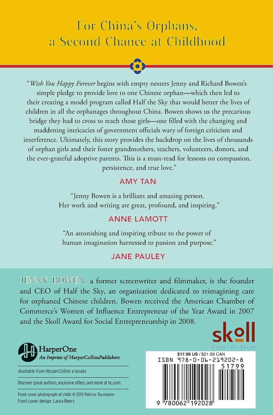 Rückseitencover WISH YOU HAPPY FOREVER      PB