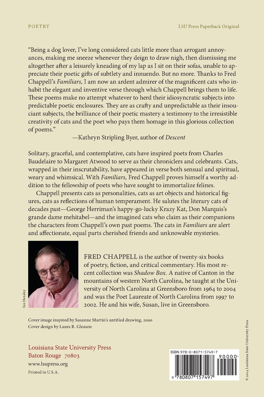 Rückseitencover Familiars